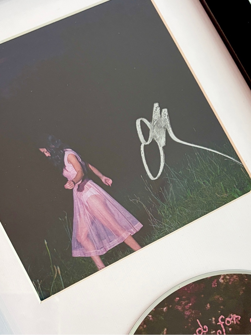 SIGNED & Framed Olivia Rodrigo you seem pretty sad for a girl so in love CD - Picture 3 of 7